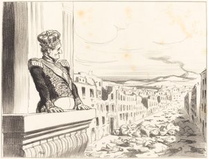I Napoli - The best of kings... (1. plate) av Honoré Daumier