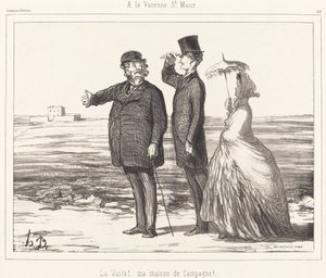 På Varenne Saint-Maur av Honoré Daumier