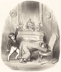 Etter oppfordring fra Henri IV av Honoré Daumier
