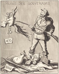 Hvem er neste? av Honoré Daumier