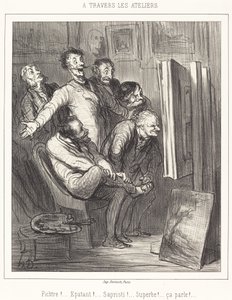 Gjennom verkstedene av Honoré Daumier