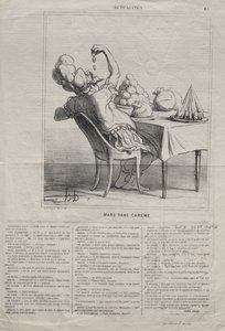 Aktualitet (nr. 43): Mars uten faste av Honoré Daumier