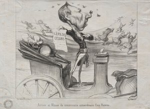 Aktualiteter (nr. 81): Ankomsten til Alsace av den ekstraordinære kommissæren, Coco Romieu av Honoré Daumier