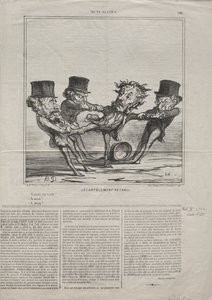 Aktualiteter (nr. 98): Kvarteringen gjeninnført av Honoré Daumier