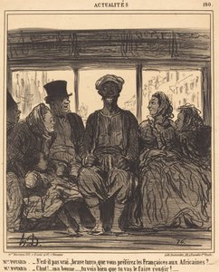 Nyheter: Fru Potard - Er det ikke sant, modige Turco... av Honoré Daumier