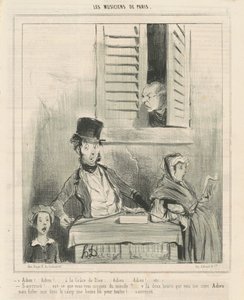 Ha det! ... Ved Guds nåde ... av Honoré Daumier