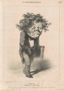 Adolphe Cremieux av Honoré Daumier