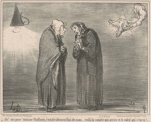Åh! Hva er Buffa så lenge som chiffer... av Honoré Daumier