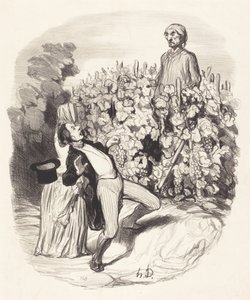 Ah! Saperlotte, cred că suntem ciupiți! norvegian av Honoré Daumier