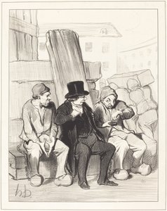 Så da, min venn, på tjueto... av Honoré Daumier