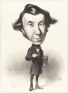 Alex. Ch. Henri de Tocqueville av Honoré Daumier