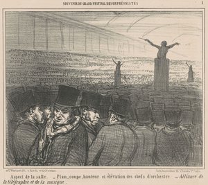 Utseendet til rommet av Honoré Daumier