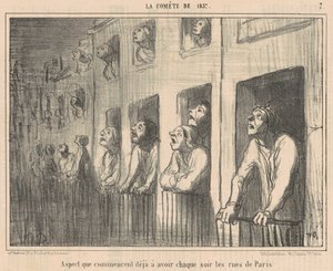 Aspekt som allerede begynner å få... av Honoré Daumier