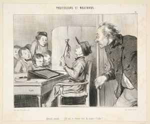 Deltar av Honoré Daumier