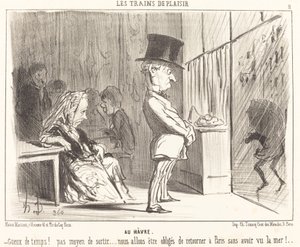 Til havna av Honoré Daumier