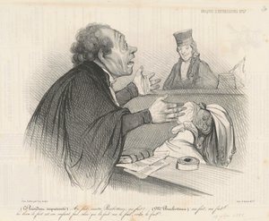 Forresten, mester Barbotteau... av Honoré Daumier