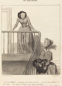 Farvel, Ophelia!... ikke gå glipp av... av Honoré Daumier