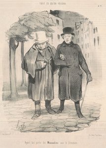 Etter å ha vært en del av muscadinene under styret av Honoré Daumier