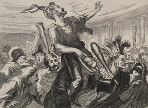 Operaball: lenge leve flammene av Honoré Daumier