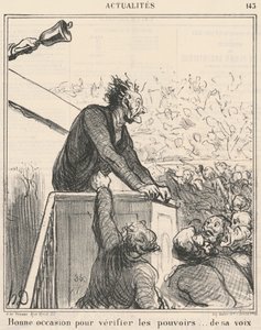 God anledning til å sjekke... av Honoré Daumier