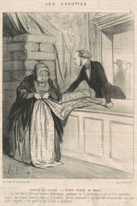 Calico gulrøtter av Honoré Daumier