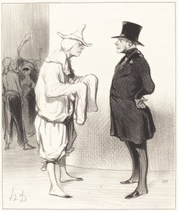 Utspillers gulrot av Honoré Daumier
