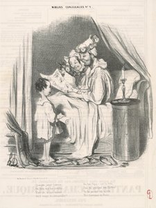 Denne morgenen før daggry... av Honoré Daumier