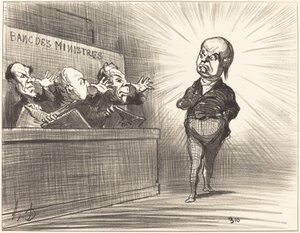 Det er ikke den tiden enda... av Honoré Daumier