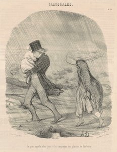 Det vi kaller, skal nyte på landsbygda... av Honoré Daumier