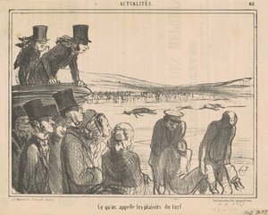 Det vi kaller gressmattens gleder av Honoré Daumier