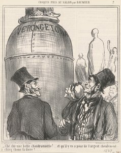 Ché cha en vakker kjeleproduksjon! av Honoré Daumier
