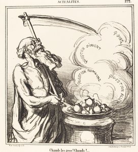 Store gutter hot! varmt!... av Honoré Daumier