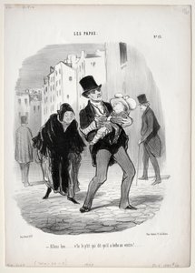 Kom igjen, kjære... av Honoré Daumier