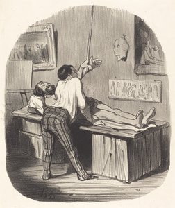 Hvordan, Saint-Gervais tok dette... av Honoré Daumier