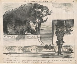Sjåfør ... jeg hadde tatt budene dine ... av Honoré Daumier