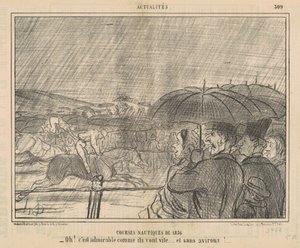 1856 Vannløp av Honoré Daumier