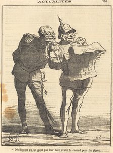Klart vi ikke kan... av Honoré Daumier