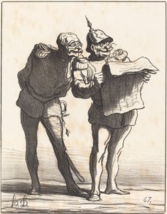Klart vi ikke kan... av Honoré Daumier