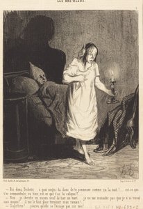 Si, Bichette... hva tenker du... av Honoré Daumier