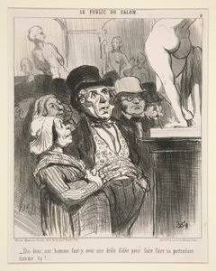 Si, nei av Honoré Daumier