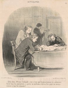 Si, M'sieu Colimard... av Honoré Daumier