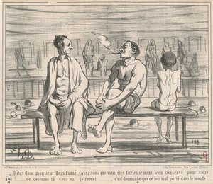 Si, Monsieur Beaufumé... av Honoré Daumier