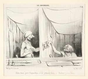 Si, far Coquadeau, det er ganske ferskt av Honoré Daumier