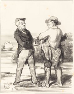 Si, president, umulig å fange en hare... av Honoré Daumier