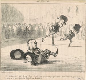Underholdning som burde forbys... av Honoré Daumier