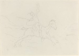Don Quixote av Honoré Daumier