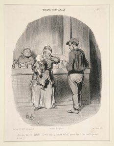 A vol av Honoré Daumier