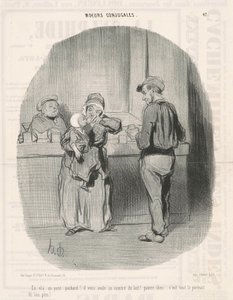 Her er en liten pochard! av Honoré Daumier