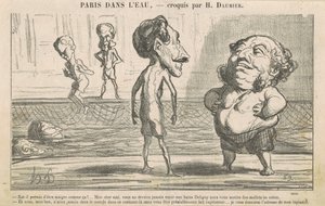 Er det lov å være tynn sånn! ... av Honoré Daumier