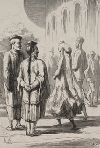 World Expo: hvilke er de mest kinesiske. av Honoré Daumier